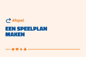 Workhop Maak een speelplan